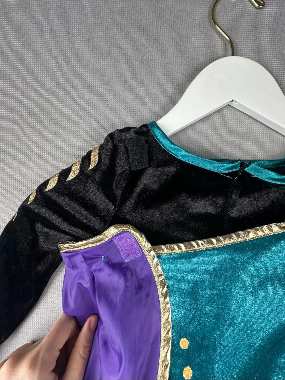 Disney Frozen Anna Inspired Princess Costume Dress – Girls